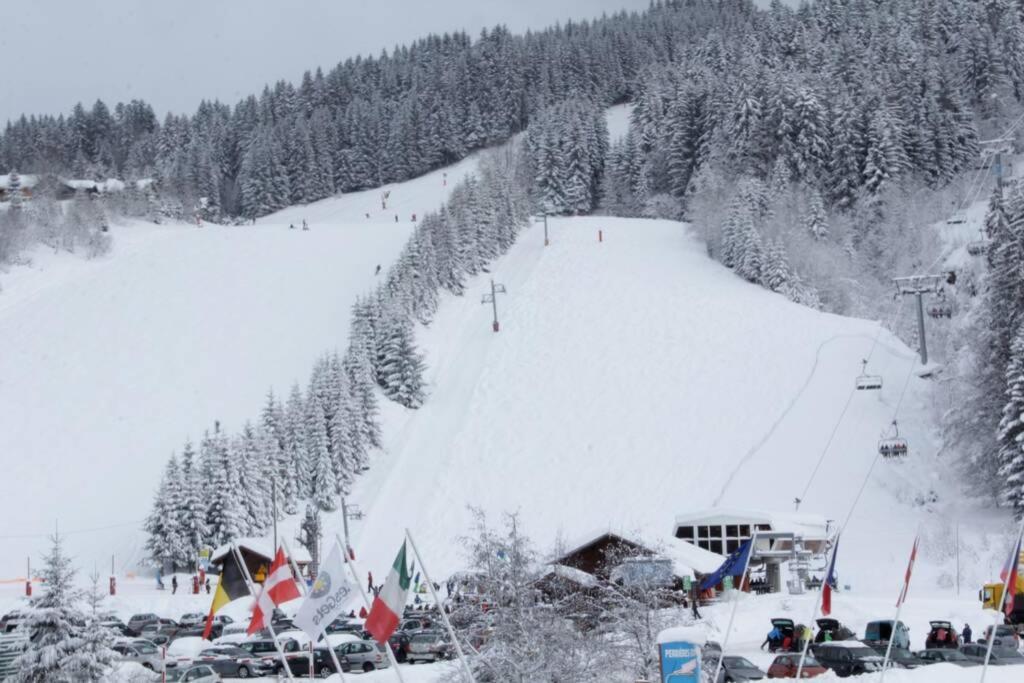 Bel App Aux Gets 10Mn Centre Ski Parking Tennis Prive Les Gets Luaran gambar