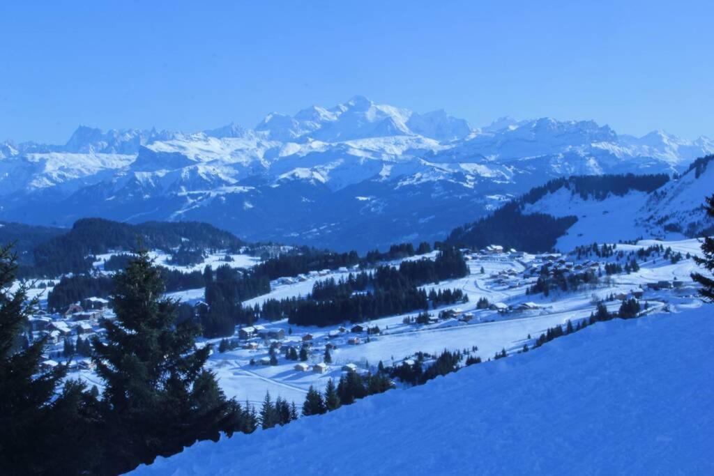 Bel App Aux Gets 10Mn Centre Ski Parking Tennis Prive Les Gets Luaran gambar
